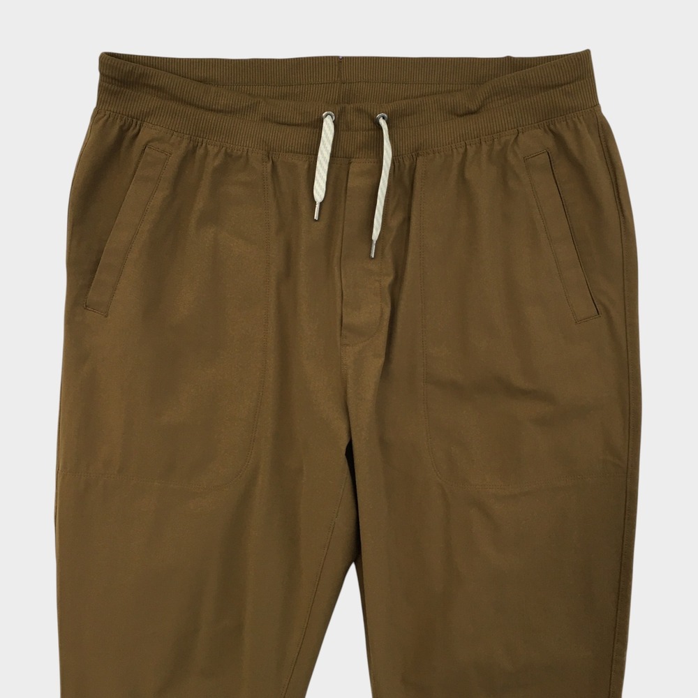 Vuori Mens XXL Meta Jogger Pant Dark Oregano Brown Performance Stretch Trousers